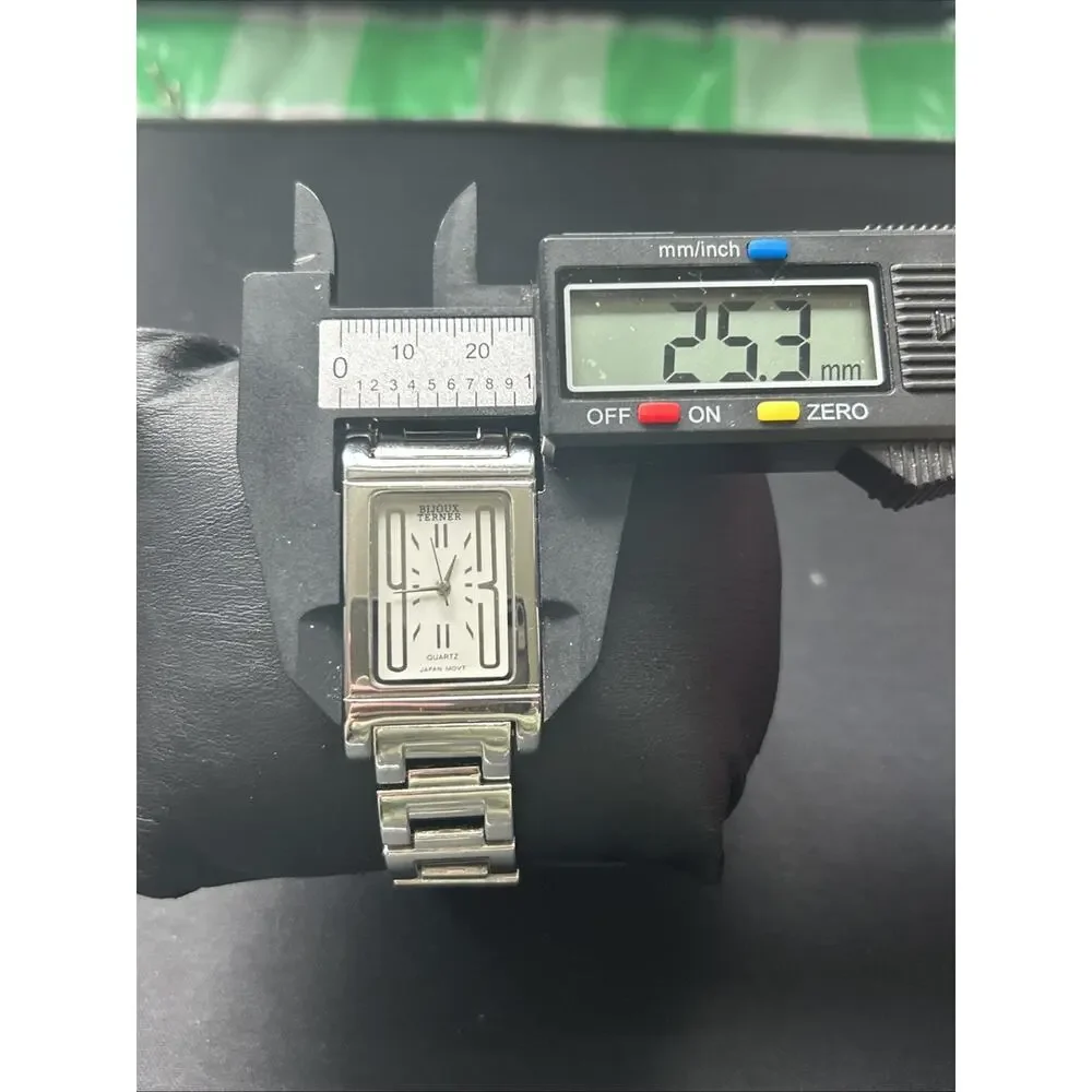 Bijoux Terner Silver Tone Women’s Quartz Watch